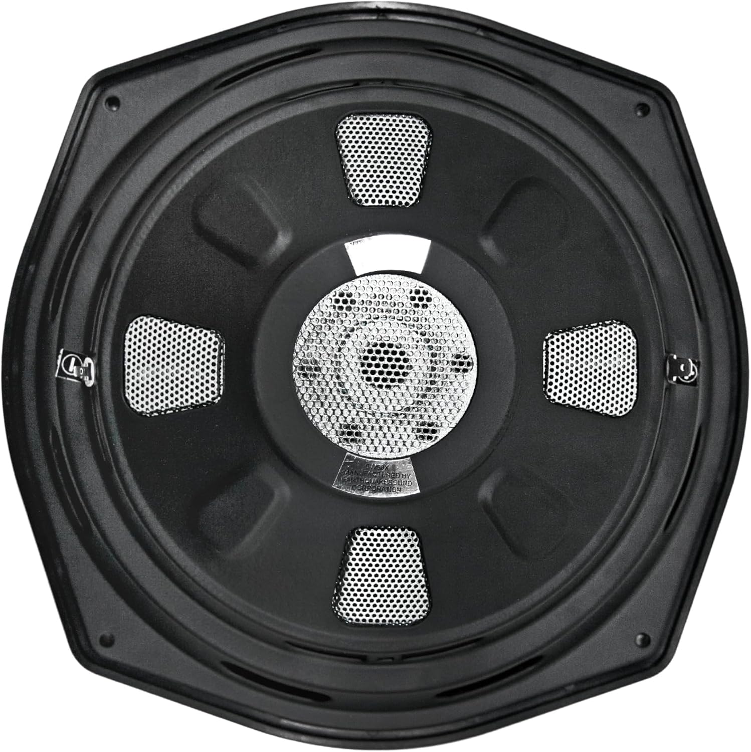 Earthquake Sound i82SWS 8-inch Shallow Woofer System Under-the-Seat Subwoofers with Gaskets, 2-Ohm (Pair)