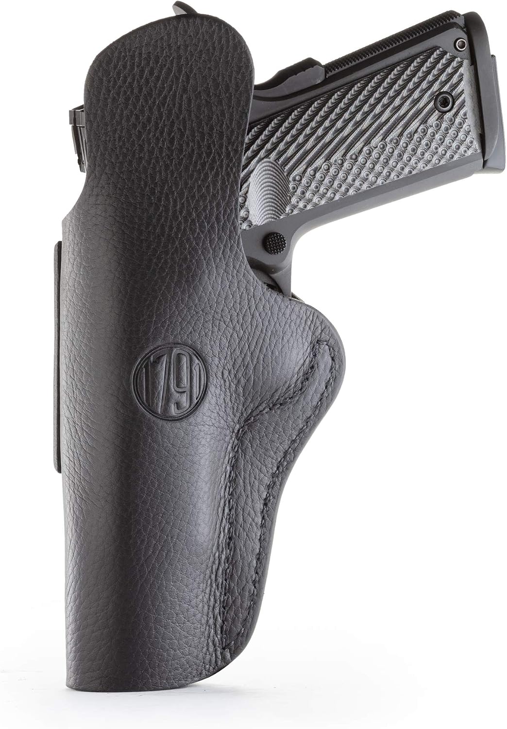 1791 Premium Leather Gun Holster - IWB 1911 Holster - Right Handed - Fits 1911 with 4" and 5" Barrels - Government and Standards Sizes