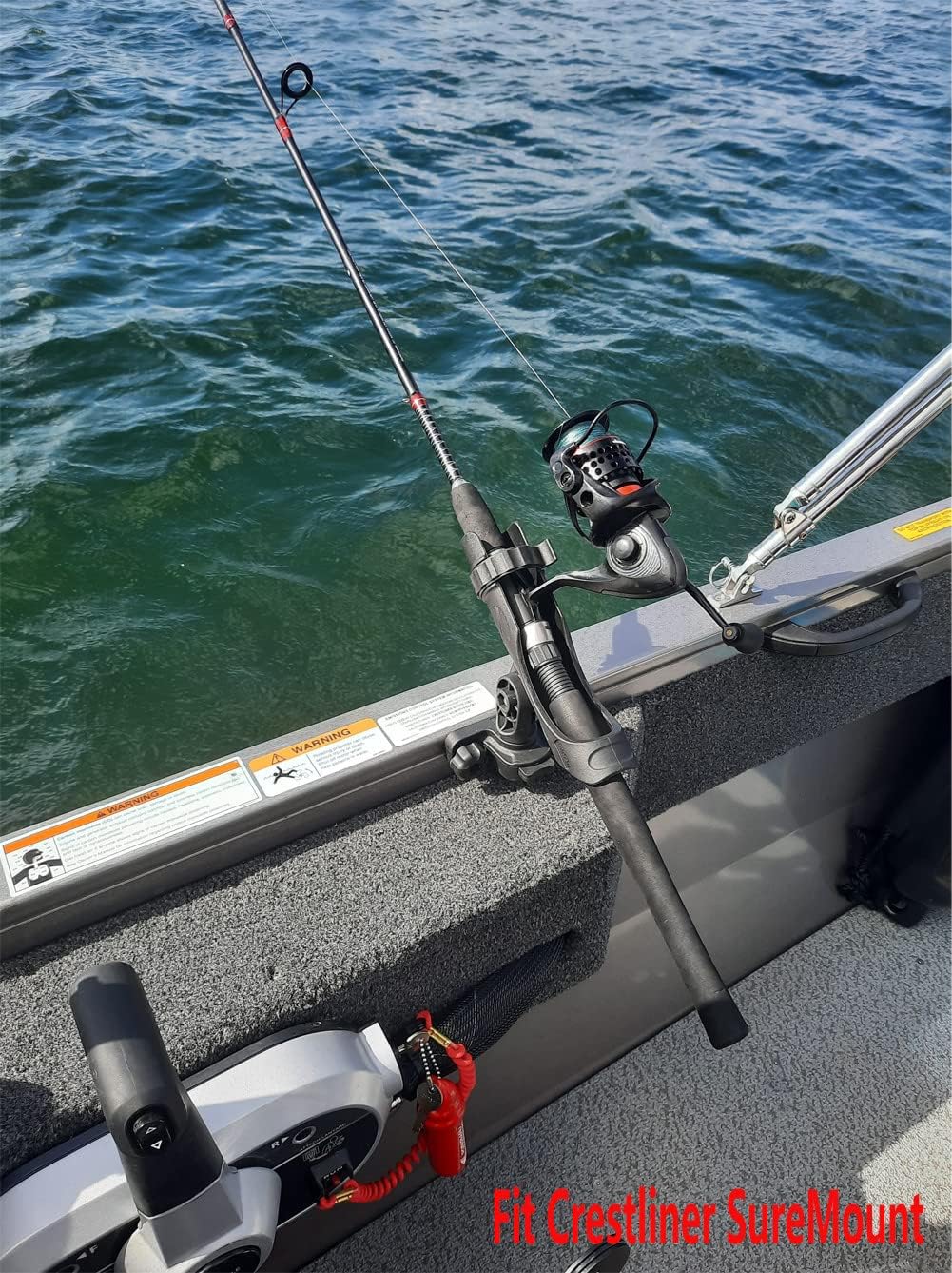 Brocraft Crestliner Suremount Rod Holder/Crestliner Boat Rod Holder/Crestliner Suremount Accessorieses -90 Degree Track System