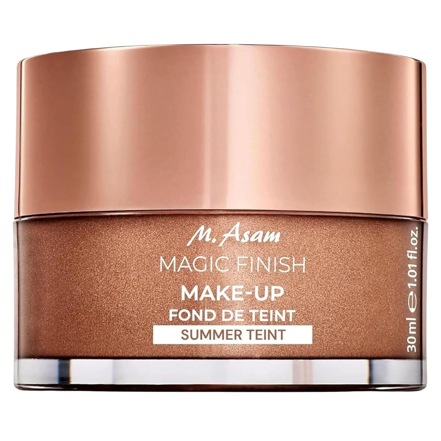 M. Asam Magic Finish Make-up Mousse (1.01 Fl Oz) | 4in1 Primer, Foundation, Concealer & Powder With Buildable Coverage, Hides Redness And Dark Spots, Light To Medium Skin