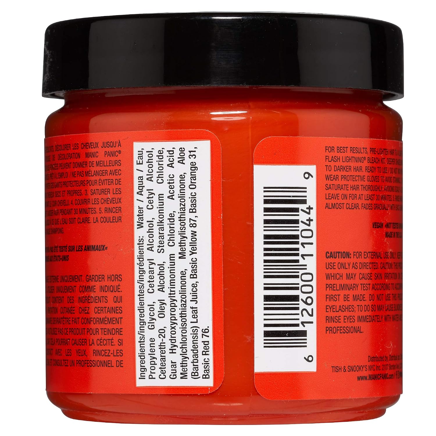 MANIC PANIC Classic Cotton Candy Pink Semi Permanent Hair Color - Bright Pink Hair Dye for Women & Men That Lasts 4-6 Weeks - Vegan, Ammonia & Cruelty-Free - Create & Mix Custom Shades (4oz / 2pk)