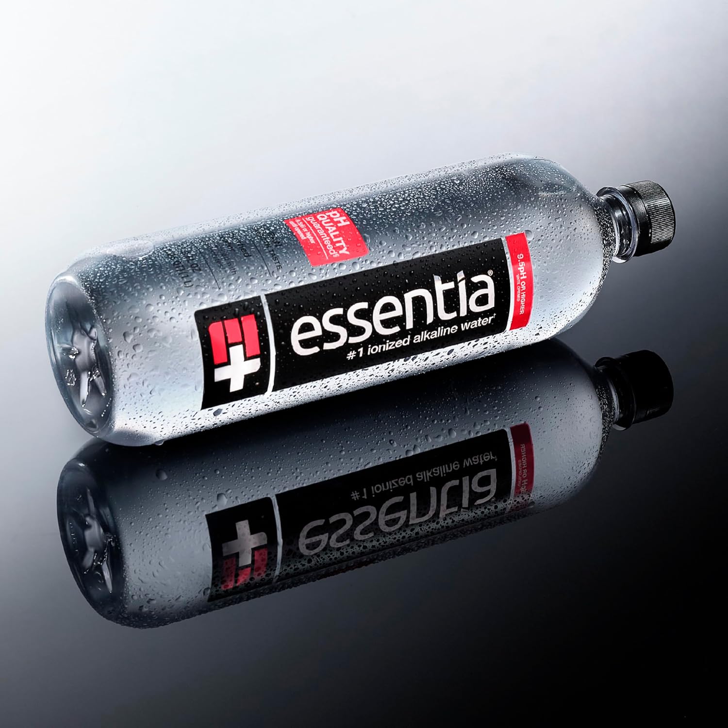 Essentia Water LLC, Ionized Alkaline Bottled Water; 99.9% Pure, Infused with Electrolytes, 9.5 pH or Higher a Clean, Smooth Taste, 20 Fl Oz (Pack of 24)