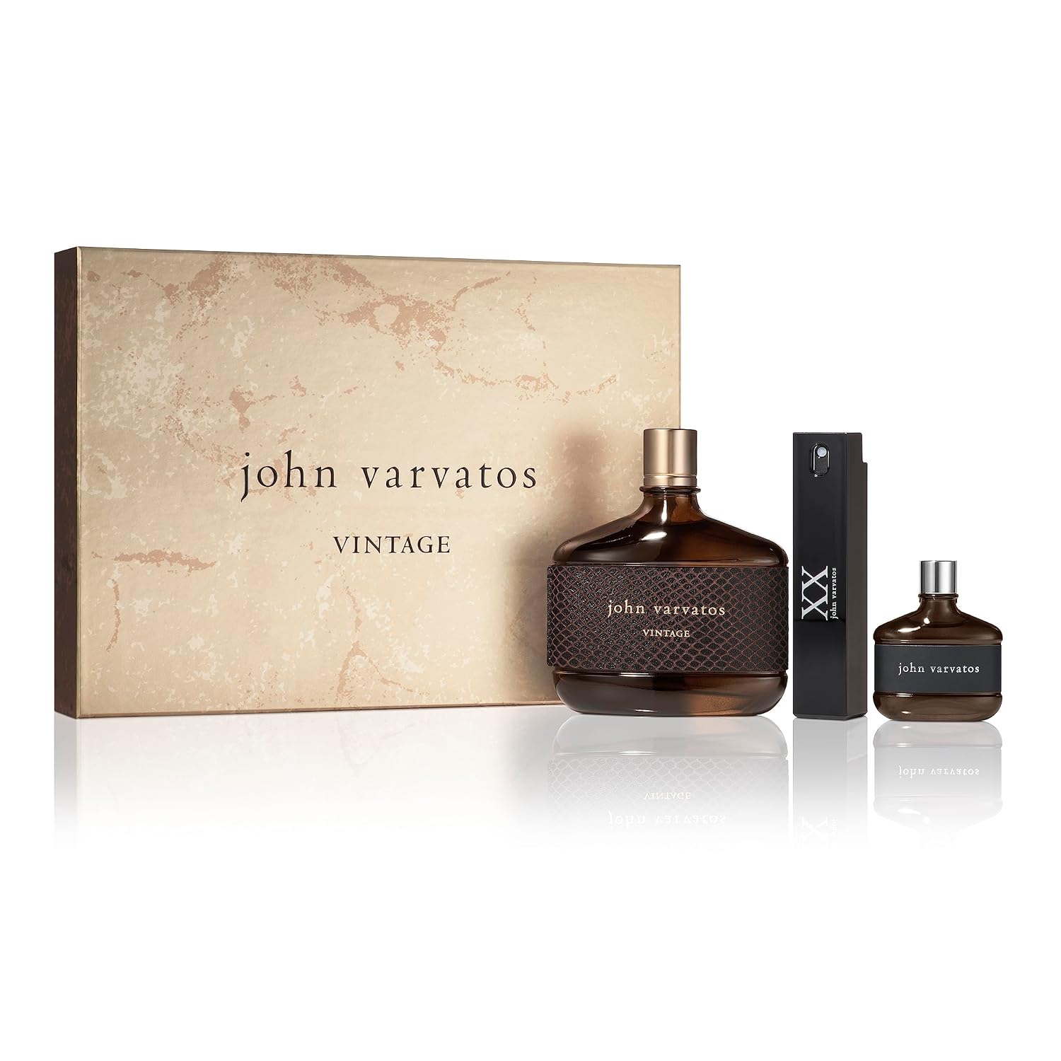 John Varvatos Men's Cologne, Vintage Eau de Toilette EDT Spray, Aromatic Chypre Scent with Notes of Quince Paste, Patchouli & Tobacco Leaf
