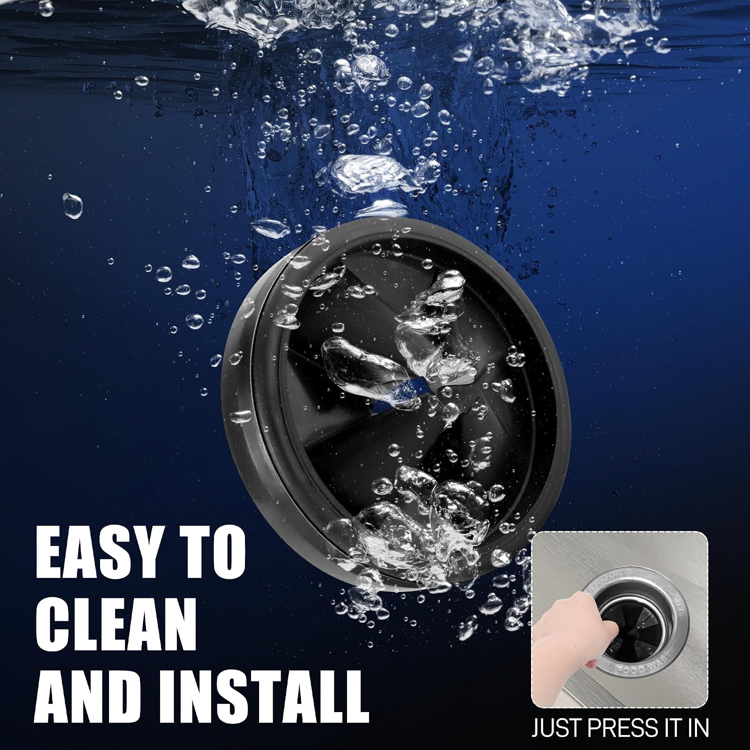 3 3/8" Garbage Disposal Splash Guard Replacement for InSinkErator Evolution