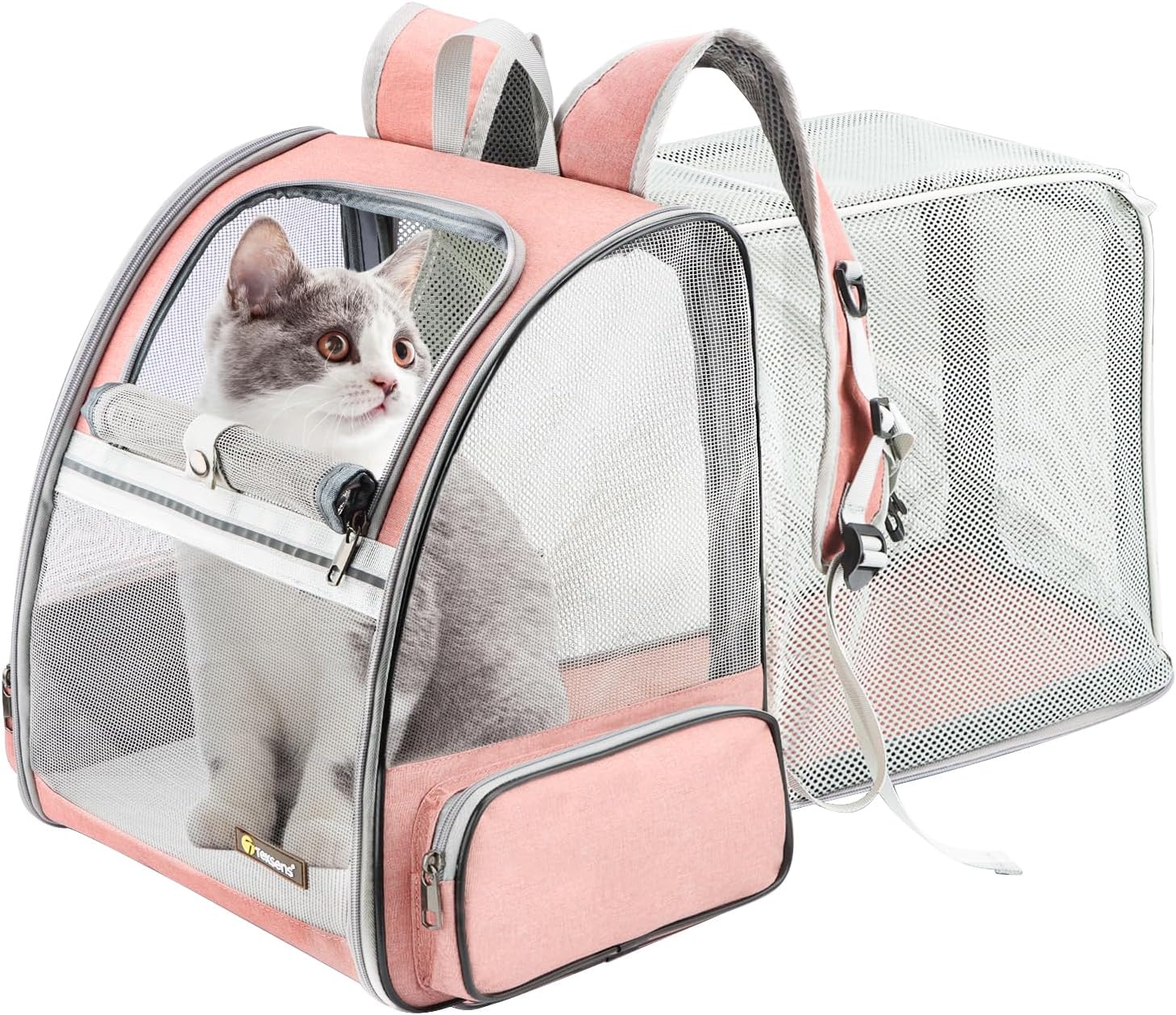 Texsens Innovative Traveler Bubble Backpack Pet Carriers for Cats and Dogs