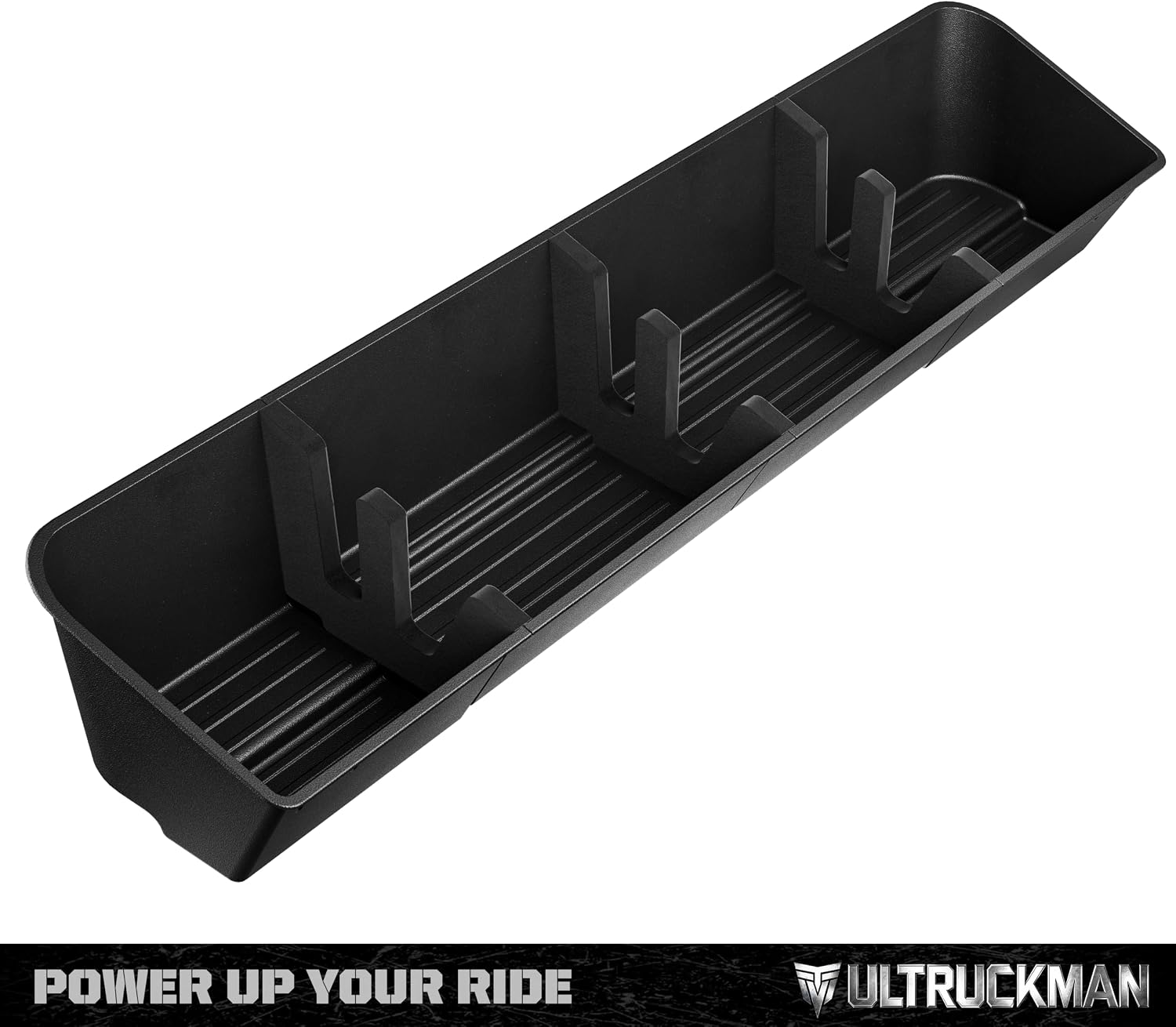 Under Seat Storage Box for F-150 Crew Cab & Super Duty 2015-2026 | Foam-cut for long gear. Hidden. Waterproof. No-drill. ULTRUCKMAN — Built for the Haul.