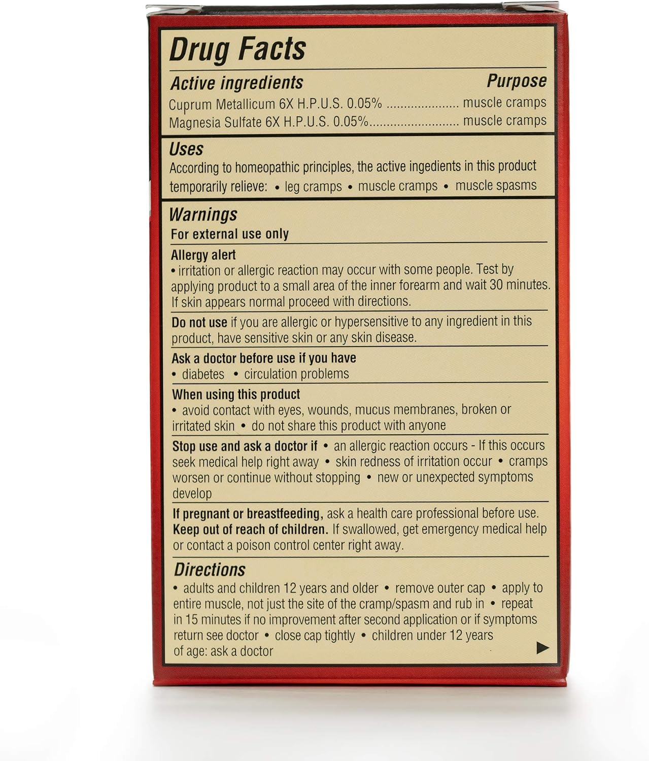Cramp 911 Muscle Relaxer Pain Relief Cream for Muscle Cramp Relief and Sore Muscles. Used for Muscle Cramp Relief and Muscle Pain Relief of All Kinds