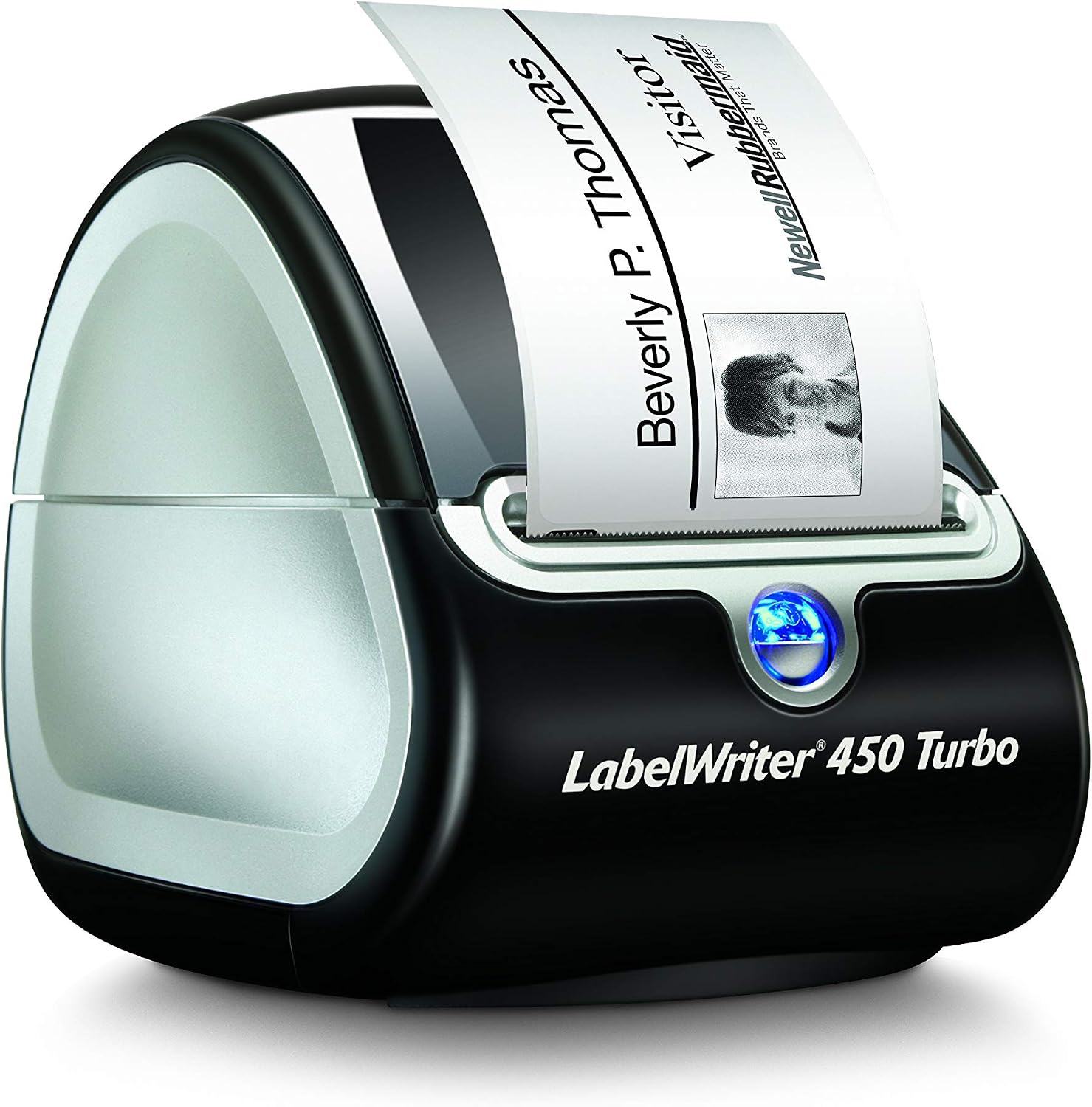 DYMO LabelWriter 450 Turbo Direct Thermal 600 x 300DPI Black,Silver Label Printer