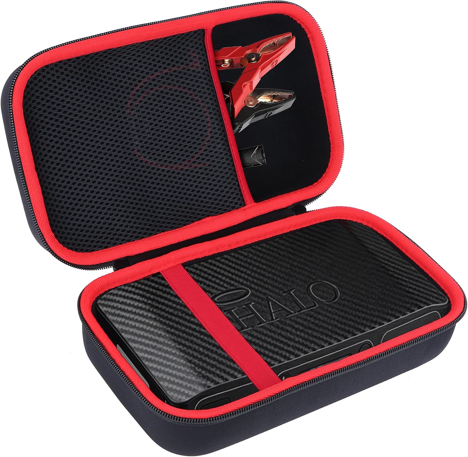 Lebakort Storage Case Compatible with Halo Bolt Air 58830 | Portable Car Battery Jump Starter, Emergency Power Kit