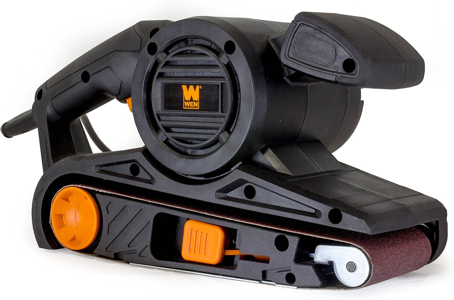 WEN 6321 7-Amp 3 in. x 21 in. Corded Belt Sander with Dust Bag , Black
