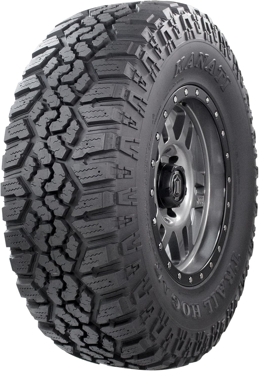 Kanati Trail Hog A/T-4 All-Terrain Tire - LT275/70R18 125/122Q E (10 Ply) | Light Truck All Terrain All Season Traction 125/122Q Rated E (10 Ply)