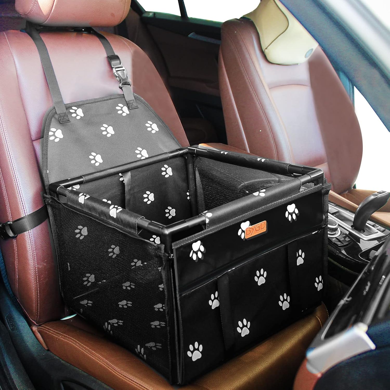 BYGD Portable Pet Dog Booster Seat for Small and Medium Pets