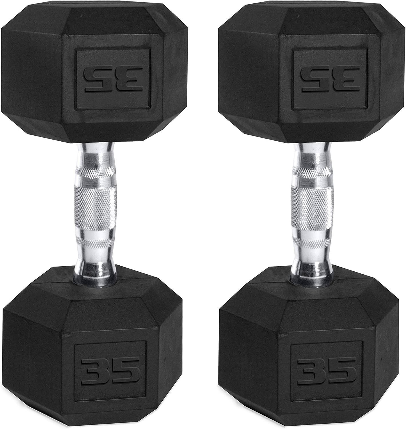 Cap Coated Hex Dumbbell Weight