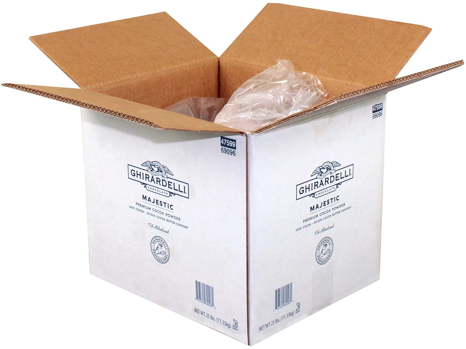 Ghirardelli Chocolate Majestic Premium Cocoa Powder | 25 lb. | Baking & Desserts