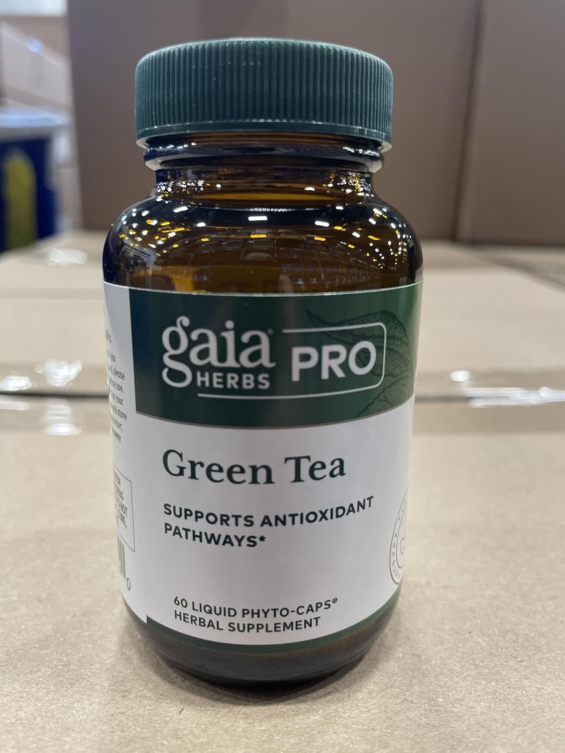 GAIA HERBS PRO Green Tea - Heart Health & Antioxidant Support Supplement* - Health Supplement with Green Tea Leaf Extract - Vegan, Gluten-Free