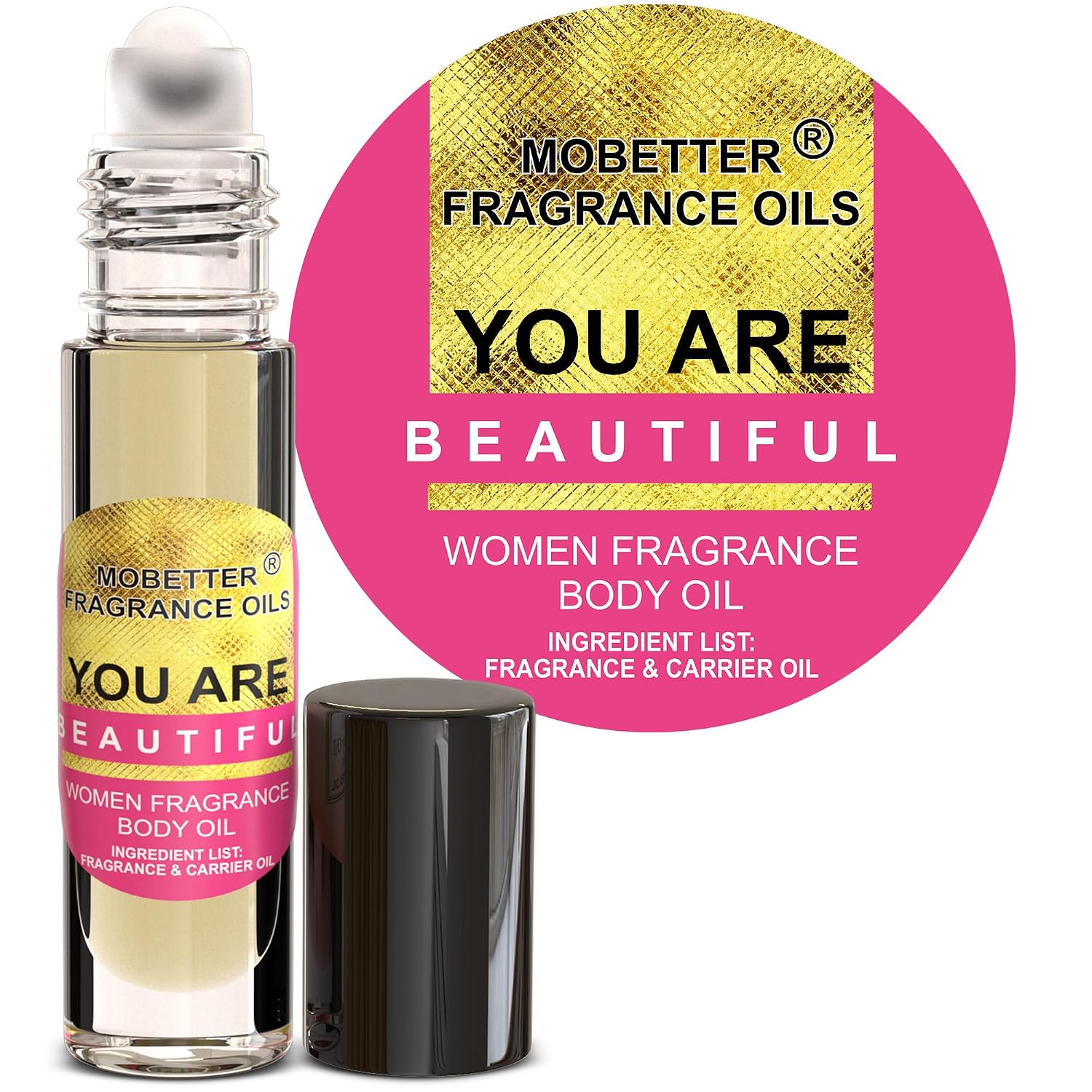 MOBETTER FRAGRANCE OILS' You Are Beautiful Fragrance Body Oil for Women