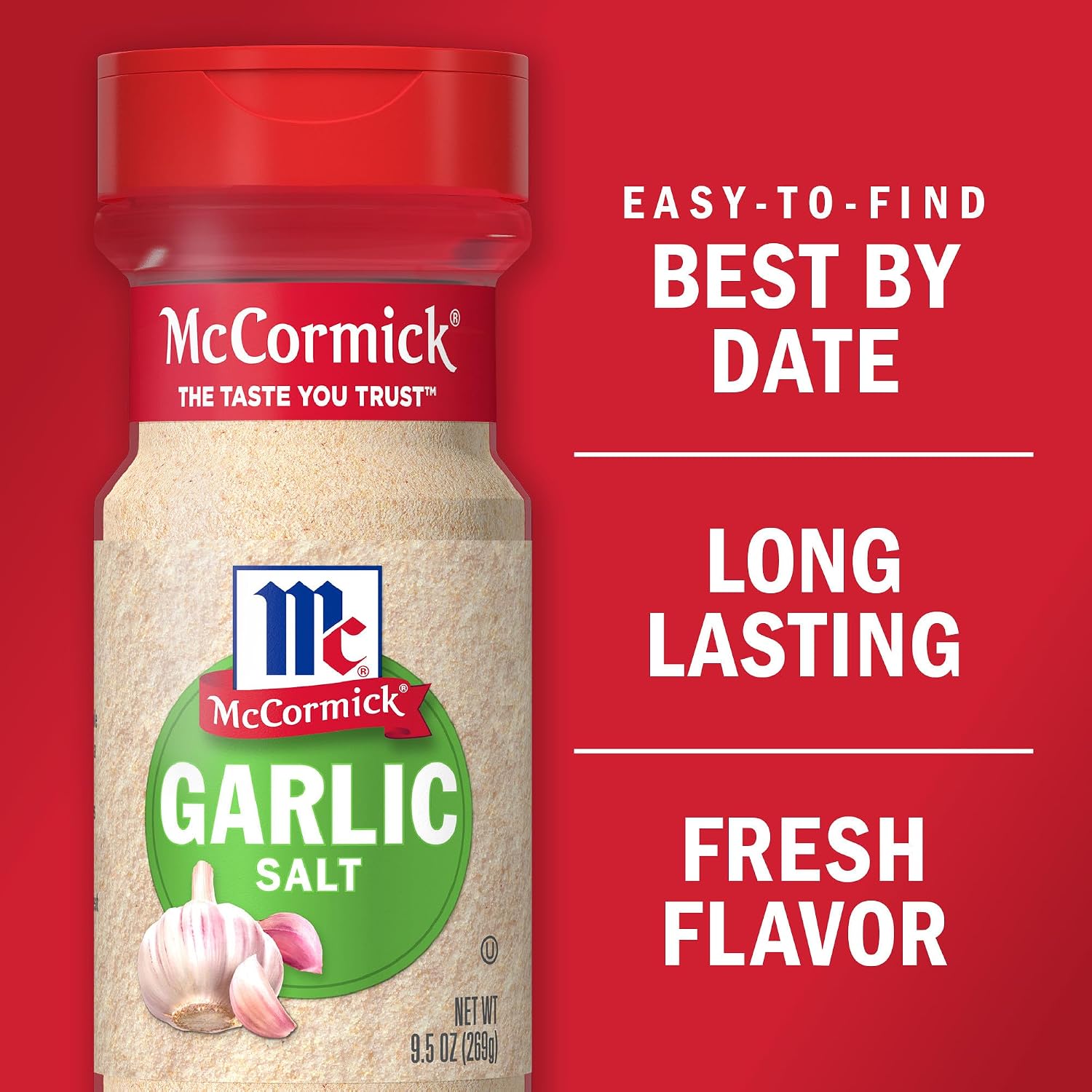 McCormick Garlic Salt, 9.5 oz