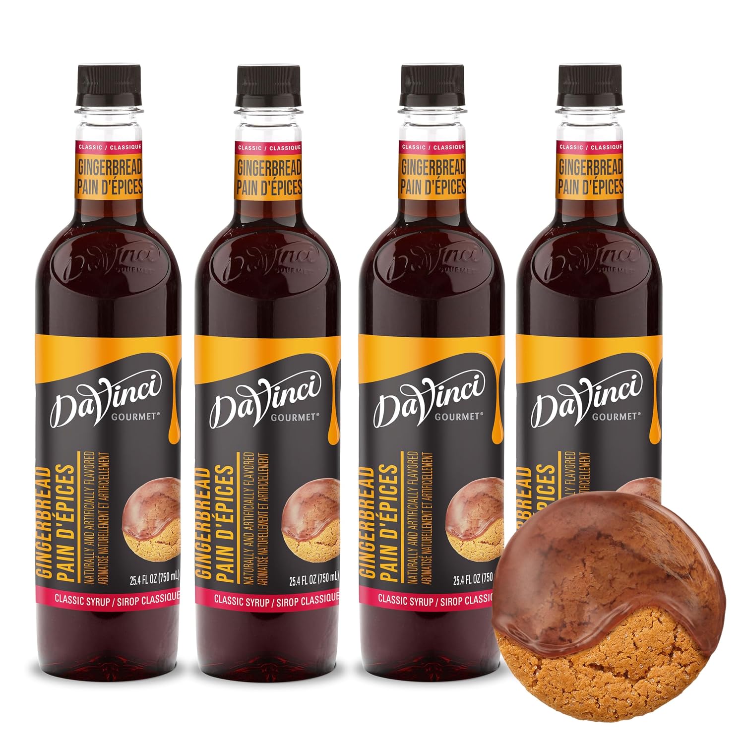 DaVinci Gourmet Classic Strawberry Syrup, 25.4 Fluid Ounces, Kosher, 1 Count