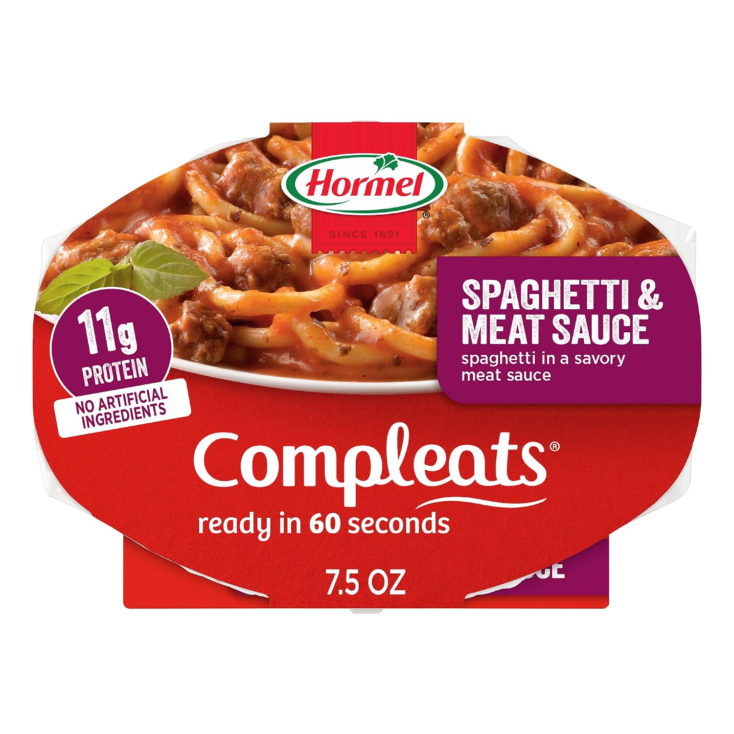 HORMEL COMPLEATS Chicken Alfredo Microwave Tray, 10 oz. (6 Pack)