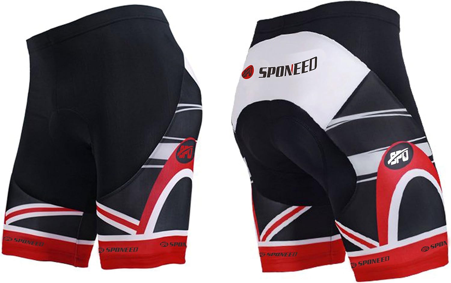 sponeed Cycling Jersey Short Sleeve Suits Men Bike Clothing Road Bicycle Shorts Padded Outfits