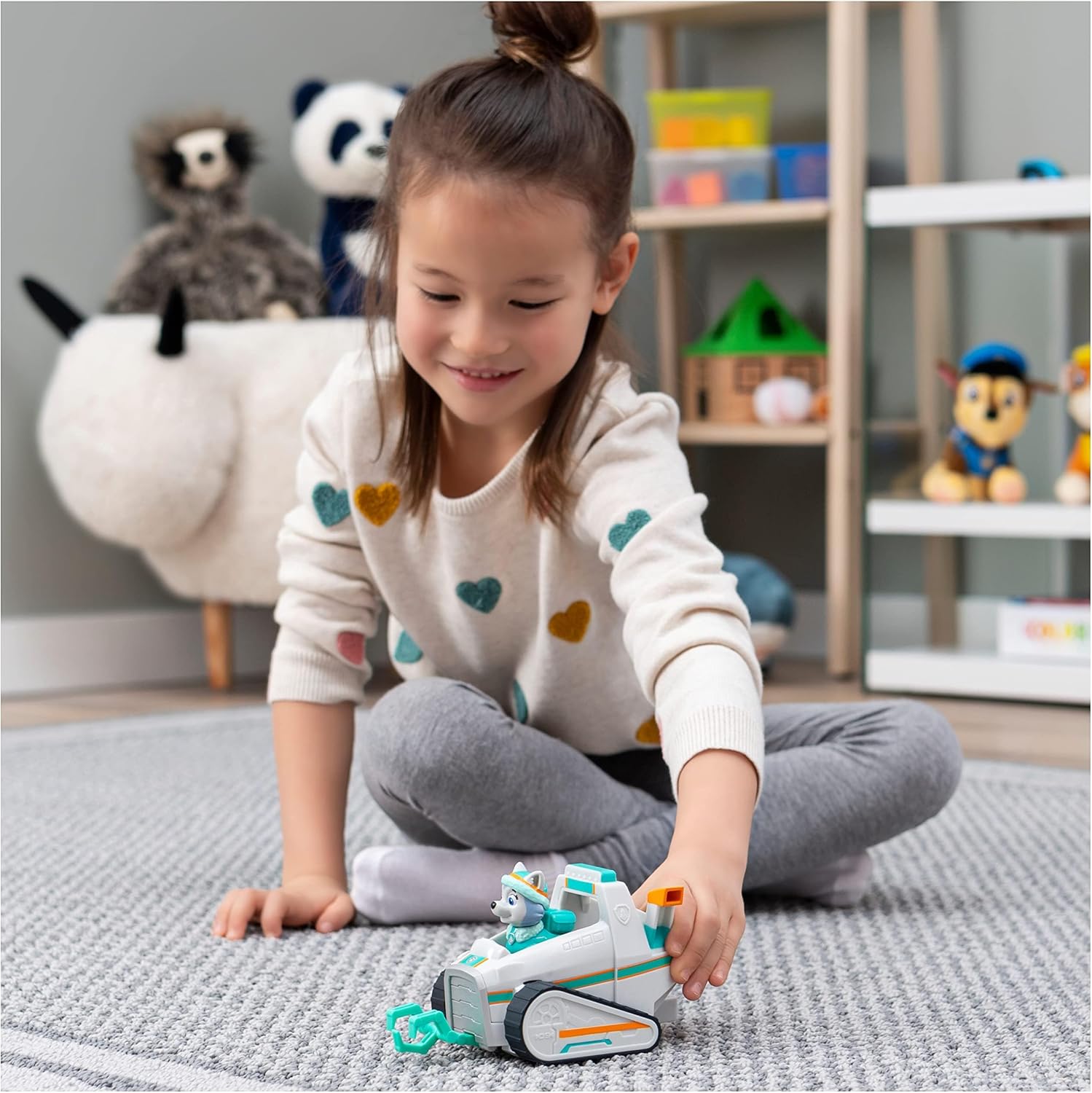Paw Patrol, Ryder’s Rescue ATV Vehicle with Collectible Figure, for Kids Aged 3 and up
