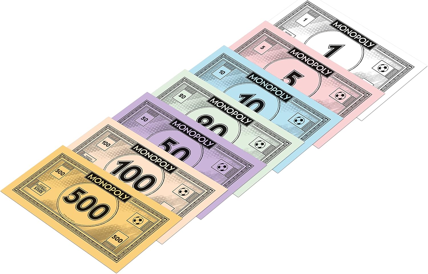 Winning Moves Mega Monopoly Board Game, 12 Extra Spaces Including Downing Street, Saville Row and Knightsbridge, Invest in Skyscrapers, for Ages 8 Plus