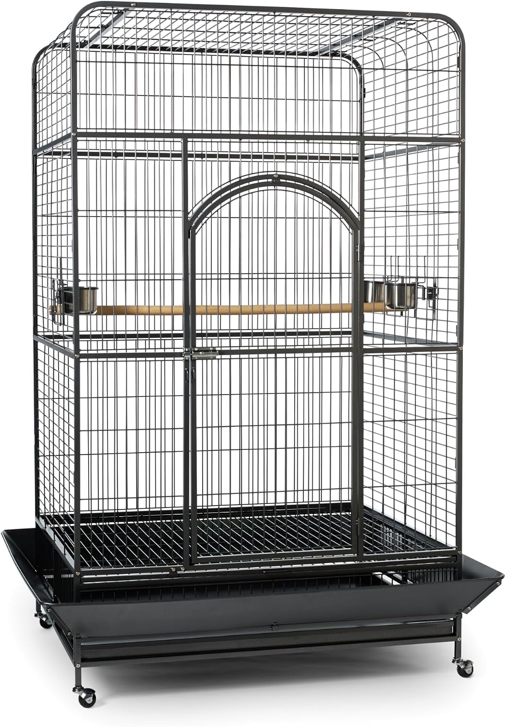 Prevue Pet Products Empire Bird Cage, X-Large, Black Hammertone,46" L x 36" W x 78 1/4" H