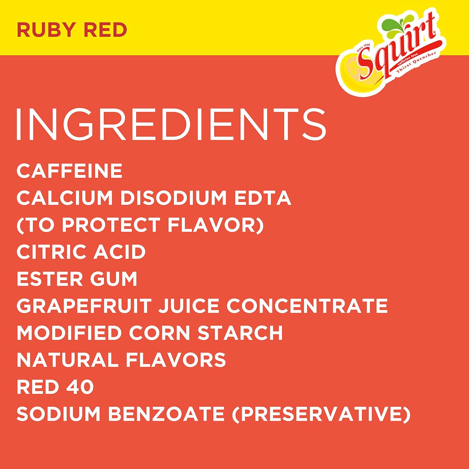 Squirt Soda, Grapefruit, 12 Fl Oz Cans, 12 Pack