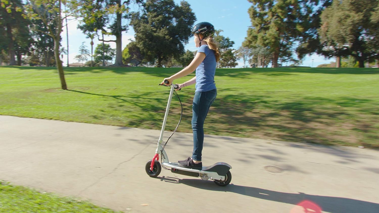 Razor E200 Electric Scooter - White