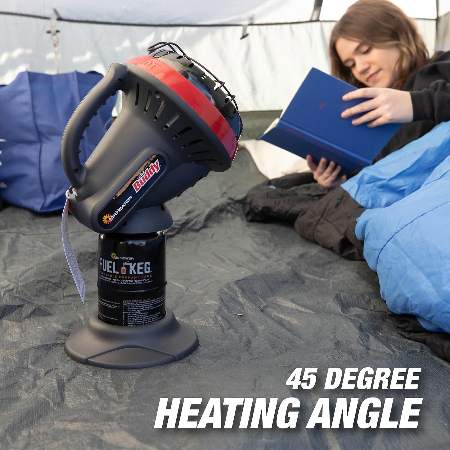 Mr. Heater 3,800 BTU Little Buddy Portable Radiant Propane Heater