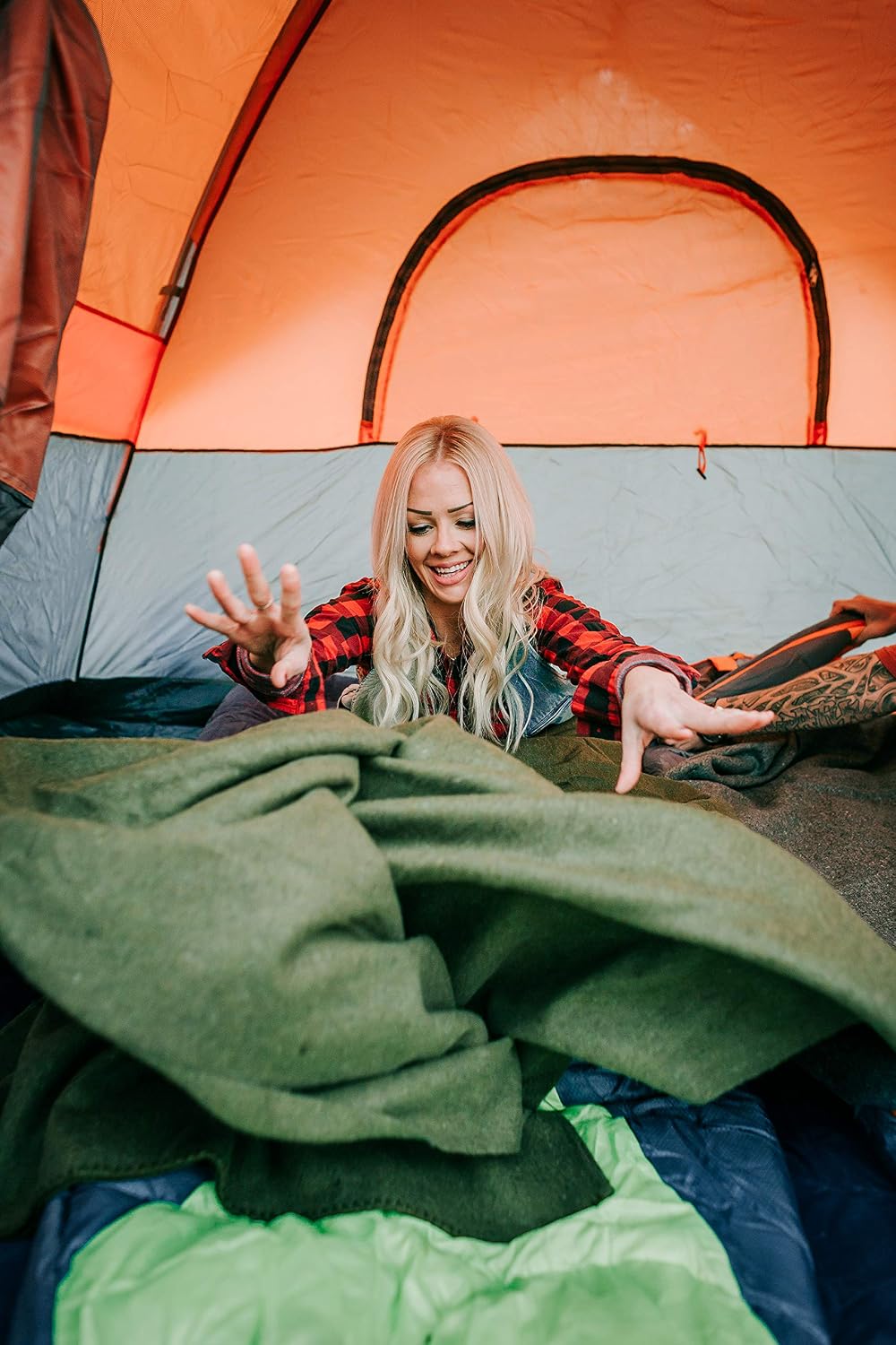 Stansport Wool Blend Camp Blankets