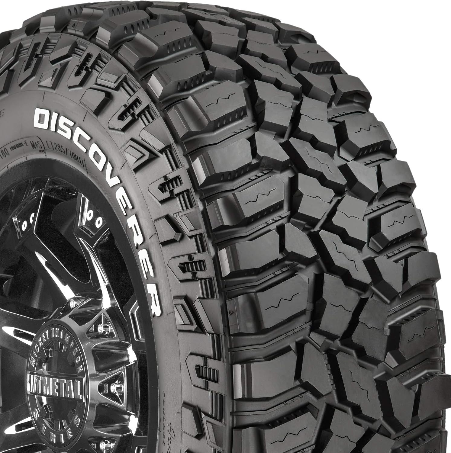 Cooper Discoverer STT Pro All-Season LT275/70R18 125/122P Tire | Light Truck Mud Terrain All Season Traction 125/122P Rated E (10 Ply) Radial Construction Raised White Letters Tire