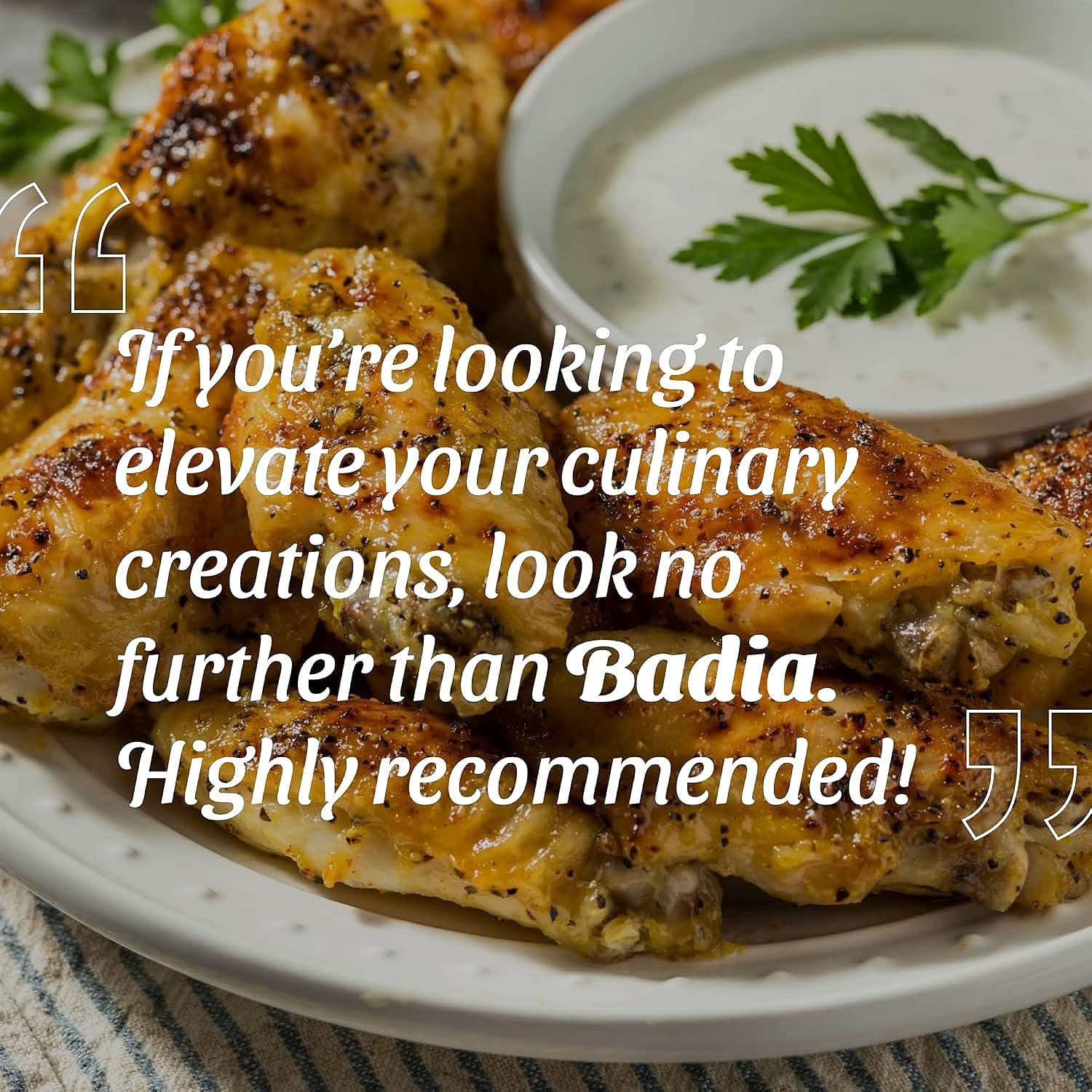 Badia Garlic Salt with Parsley 11 oz – Savory Blend with Bold Garlic Flavor, Salt & Bright Herb Finish