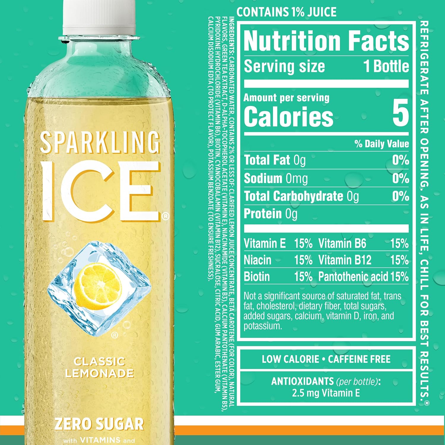 Sparkling Ice Purple Variety Pack, Flavored Water, Zero Sugar, with Vitamins and Antioxidants, 17 fl oz, 12 count (Black Raspberry, Cherry Limeade, Orange Mango, Kiwi Strawberry)