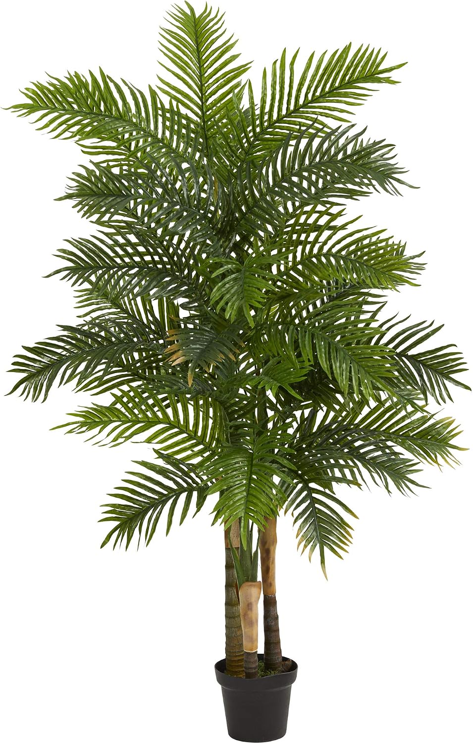 Nearly Natural 6ft. Areca Palm Artificial Tree (Real Touch)
