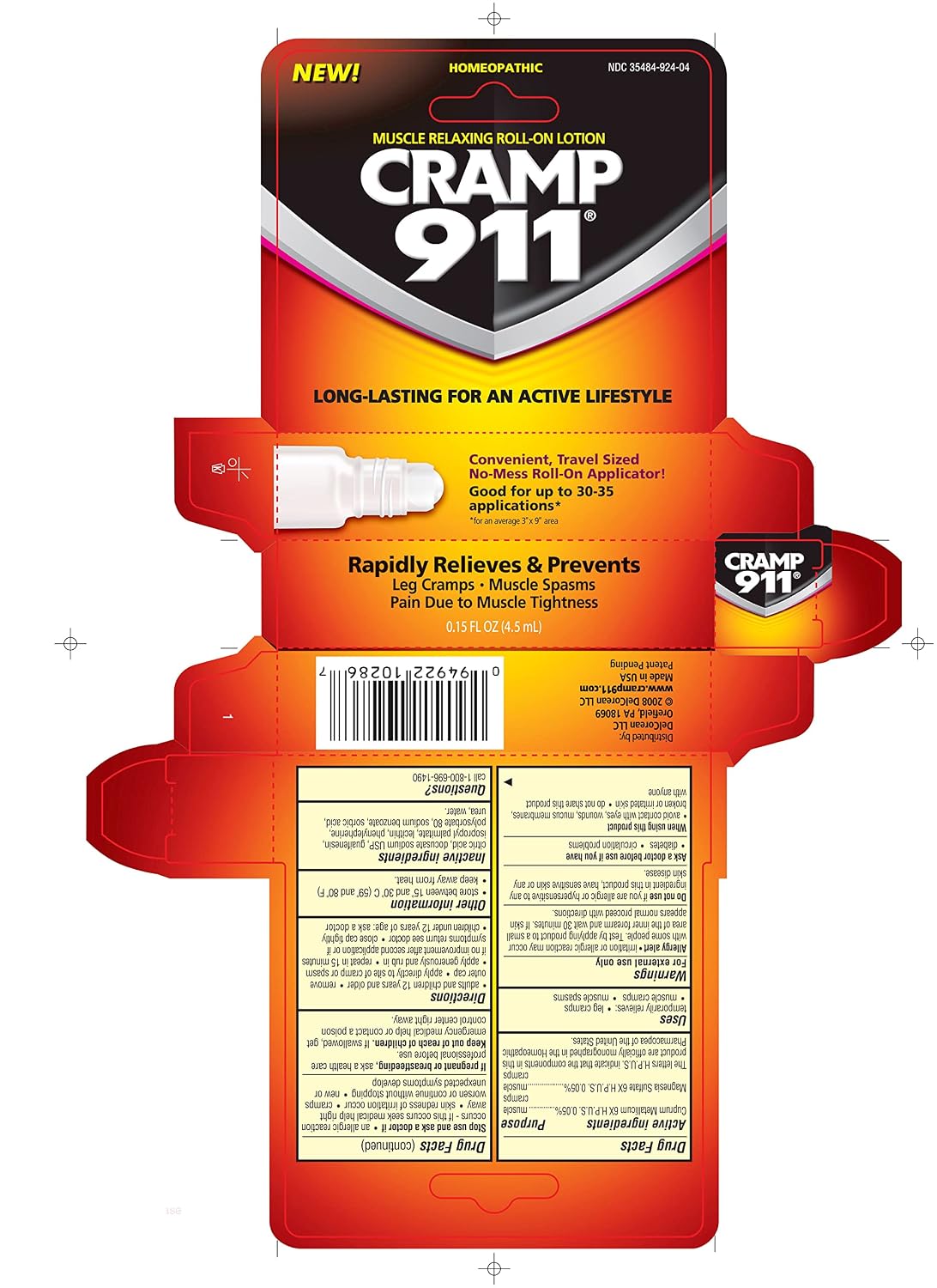Cramp 911 ROLL-ON - 4.5 ml