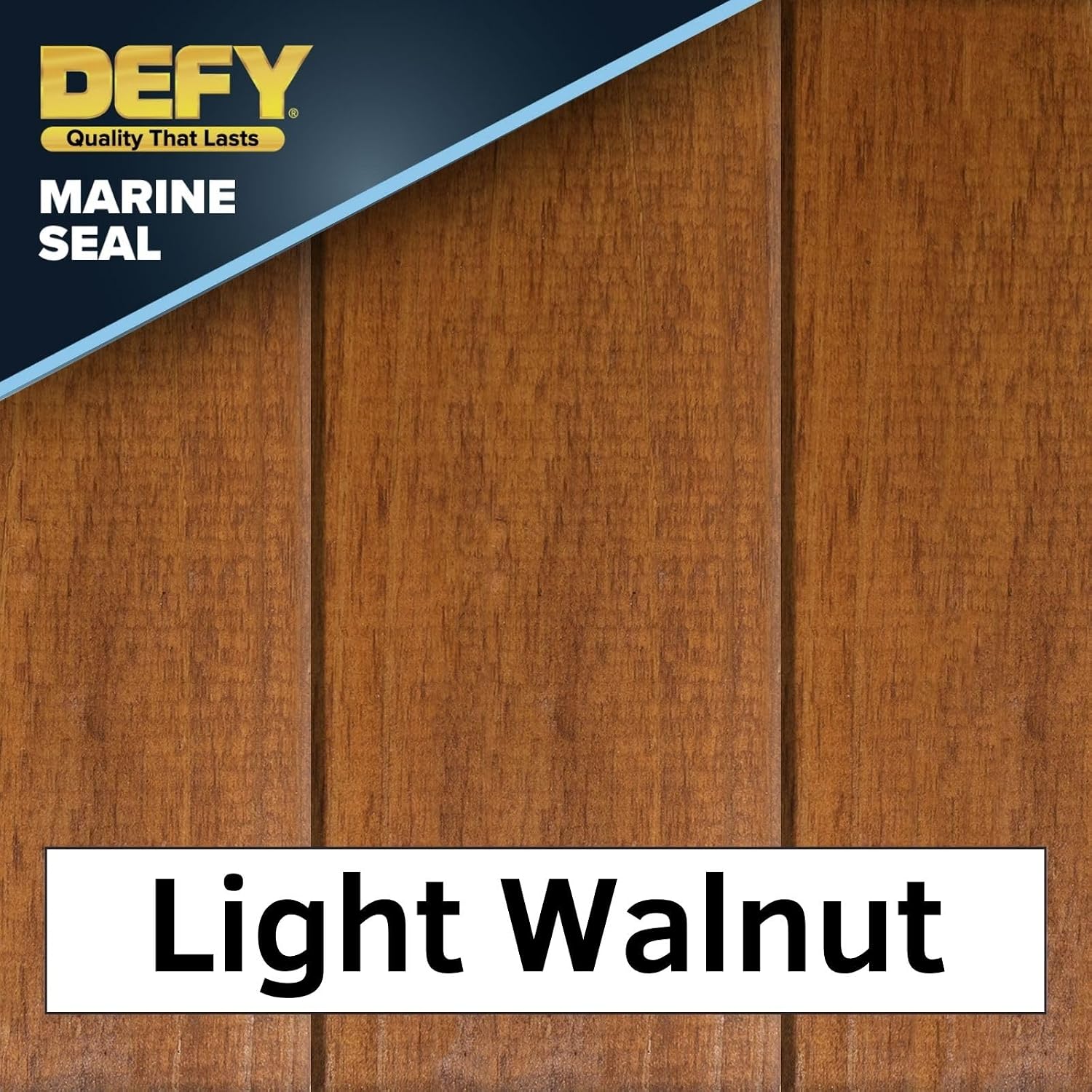 DEFY Marine Seal Semi-Transparent Exterior Wood Stain and Sealer - Waterproof Sealant for Wood Docks, Boat Piers, Marinas, Boardwalks, & More - Cedar Tone - 5 Gallon, Made in USA