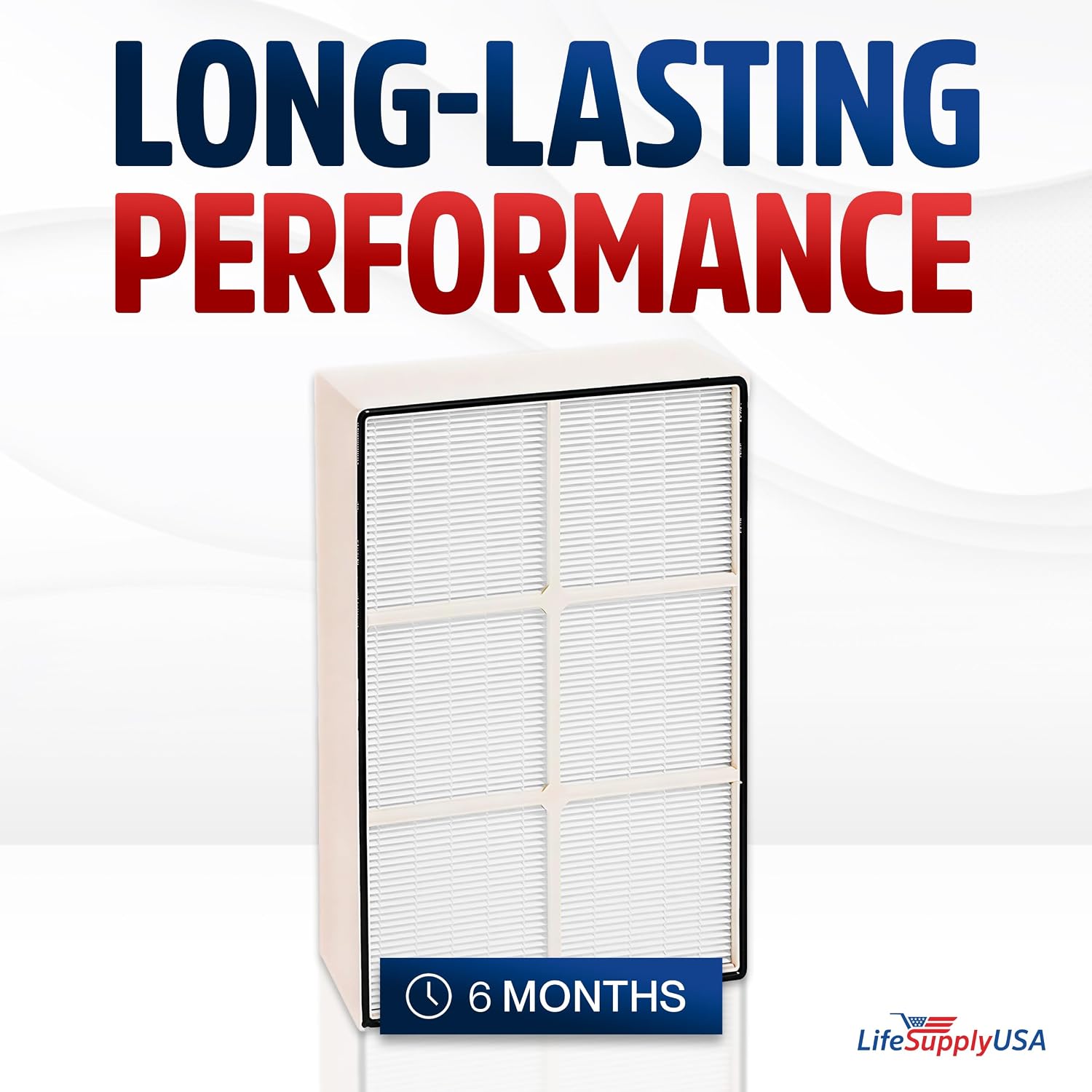 1183054K HEPA Filter Replacement Compatible with Whirlpool Whispure AP450, AP510, WP500 & Kenmore 83200, 83375, 83230 Air Purifiers by LifeSupplyUSA