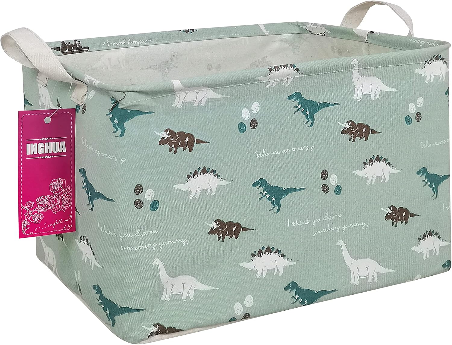 Rectangular Storage Basket Gift Bag Rec Spaceships