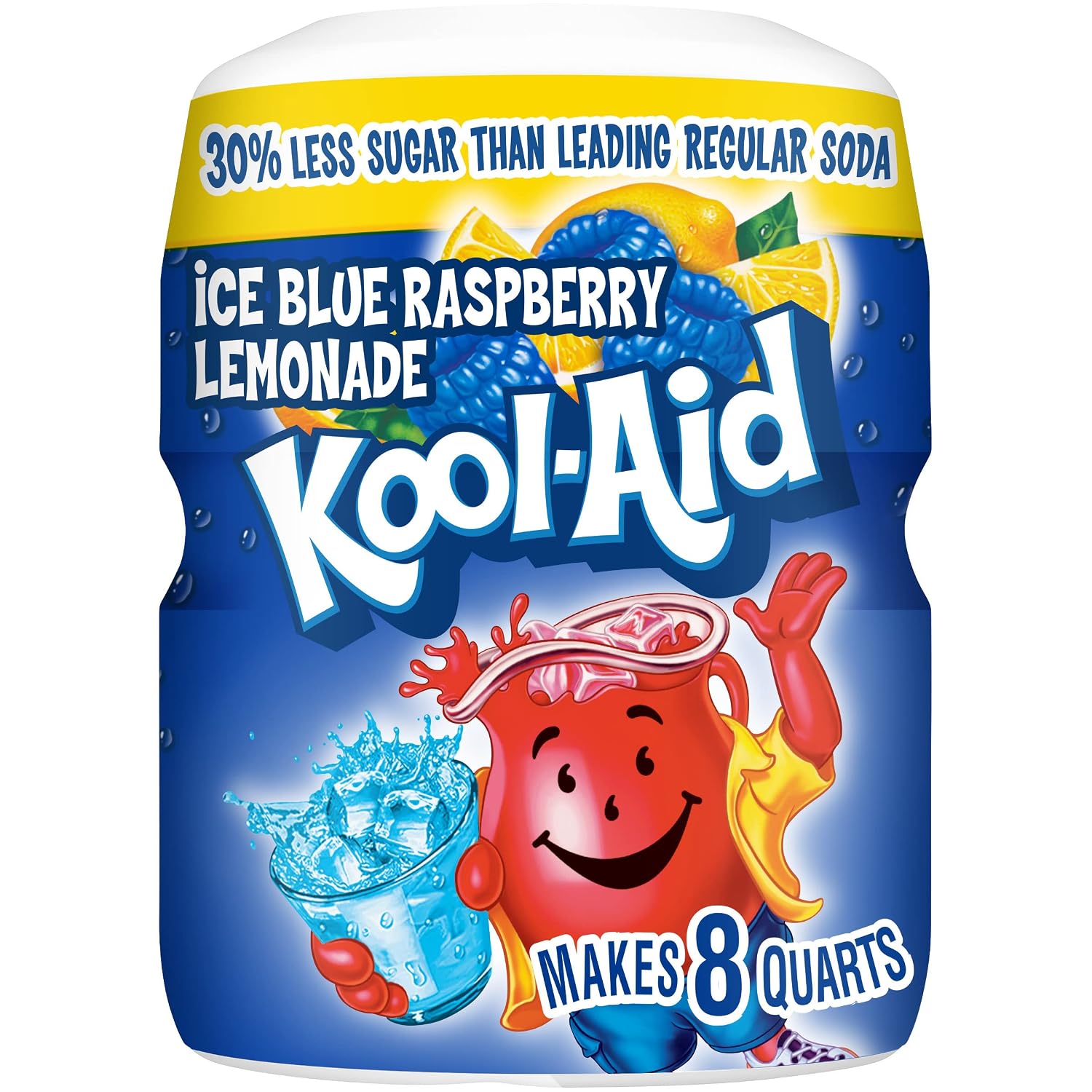Kool-Aid Drink Mix, Tropical Punch, 19 oz | for Flavorful Hydration and Shareable Refreshment Good Source of Vitamin C, Caffeine Free Gluten Free