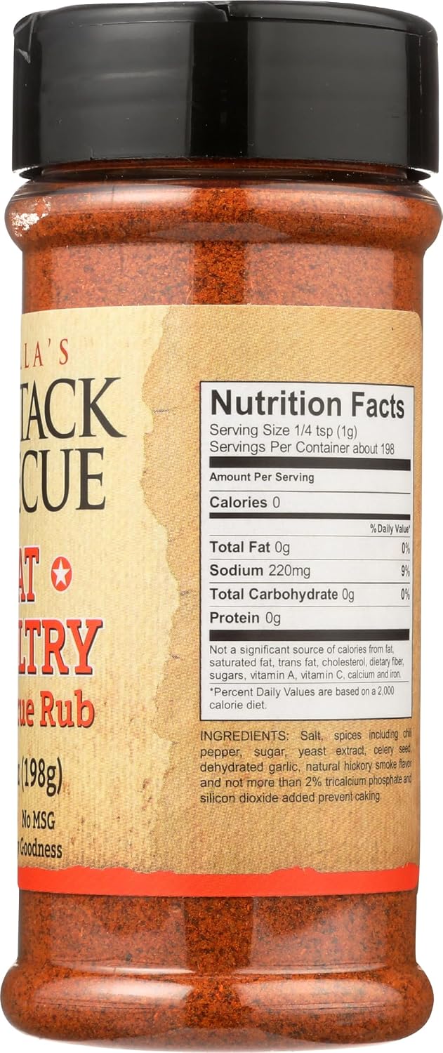 Jack Stack Barbecue Dry Rub Seasoning Variety Pack - All Purpose, Steak, Poultry & Meat Seasonings - Kansas City Spice 3 Pack - for Chicken, Steak, Ribs, Vegetables, Seafood, and More (7oz Each)