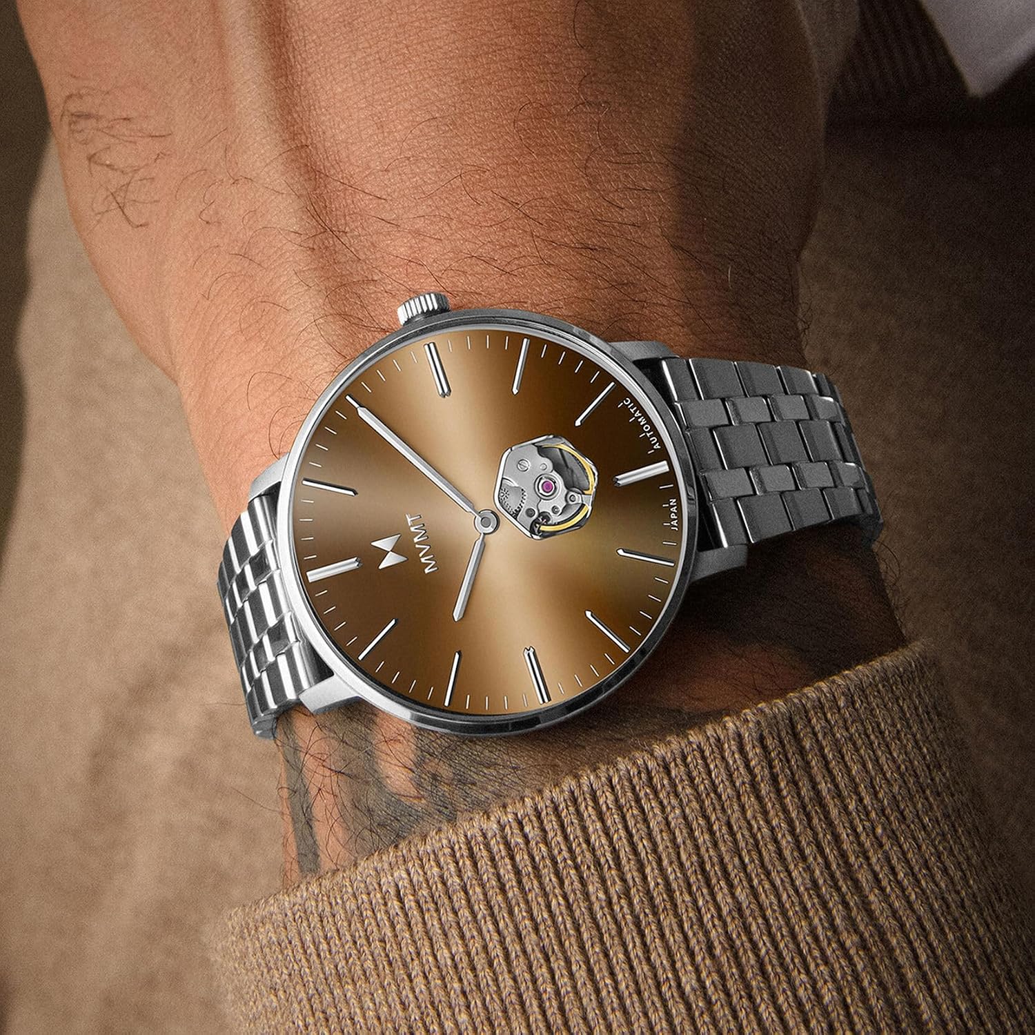 MVMT Legacy Slim Men's Watch – Minimalist - Water Resistant - Stylish Gift for Him