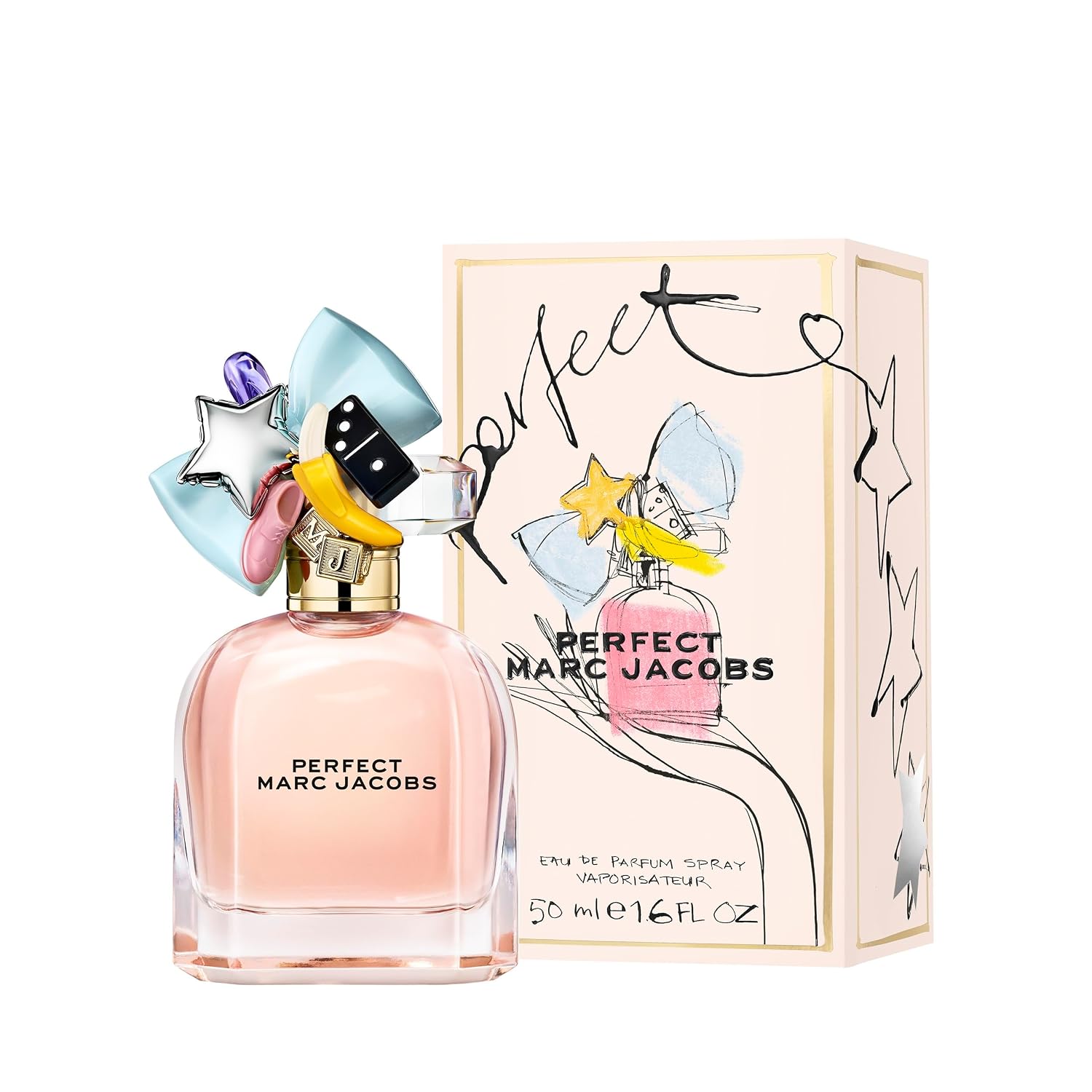 Marc Jacobs Perfect Eau de Parfum – Floral Women's Perfume – With Notes of Rhubarb, Daffodil