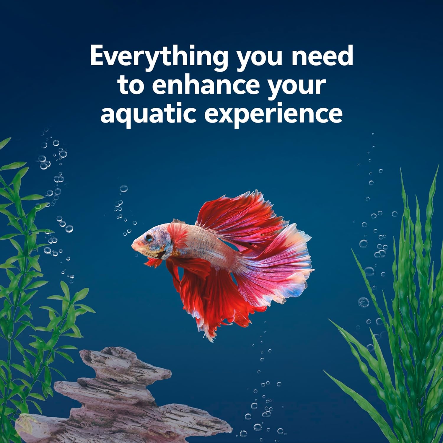 Aqueon LED MiniBow Small Aquarium Fish Tank Kit with SmartClean Technology, Blue, 1 Gallon