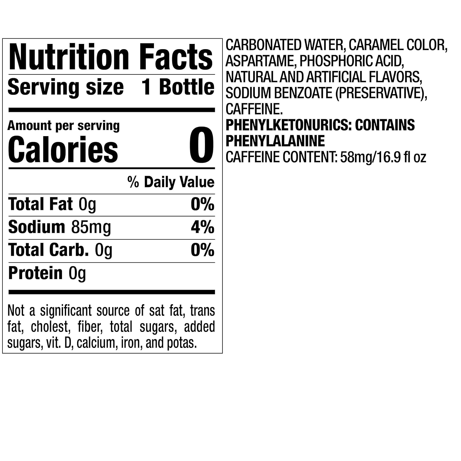 Diet Dr Pepper, 20 Ounce