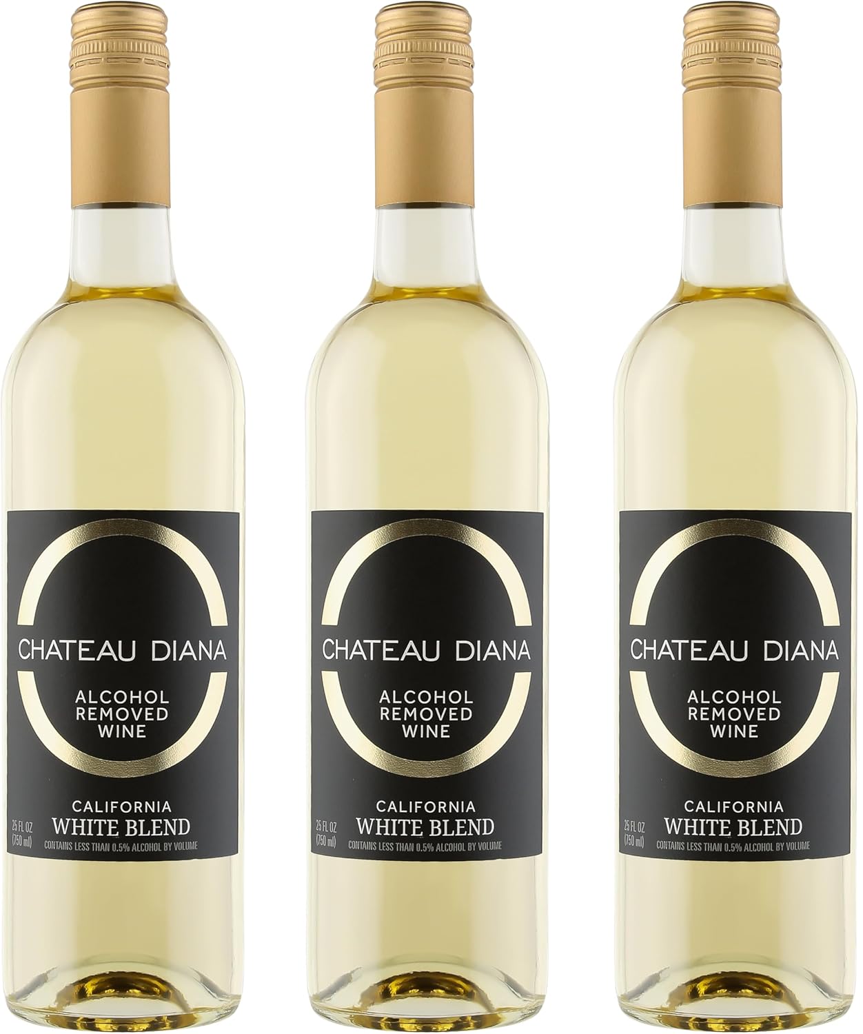 Chateau Diana Zero Alcohol Removed California White Blend (3, Chateau Diana Zero - Alcohol Removed White Blend - 3 Pack)