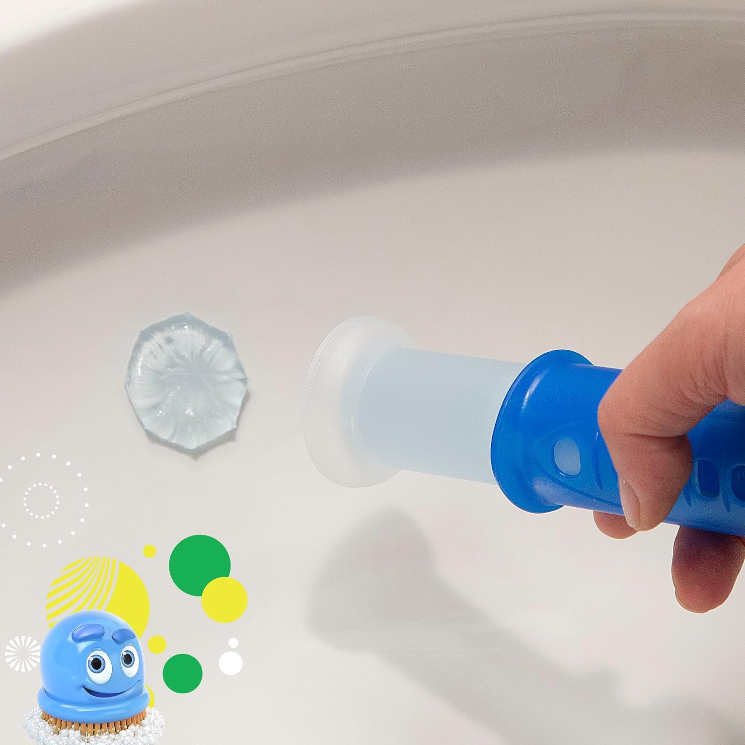 Scrubbing Bubbles Fresh Gel Toilet Cleaning Stamp Refill Value Pack, Rainshower, 24 Stamps, 2 Pack