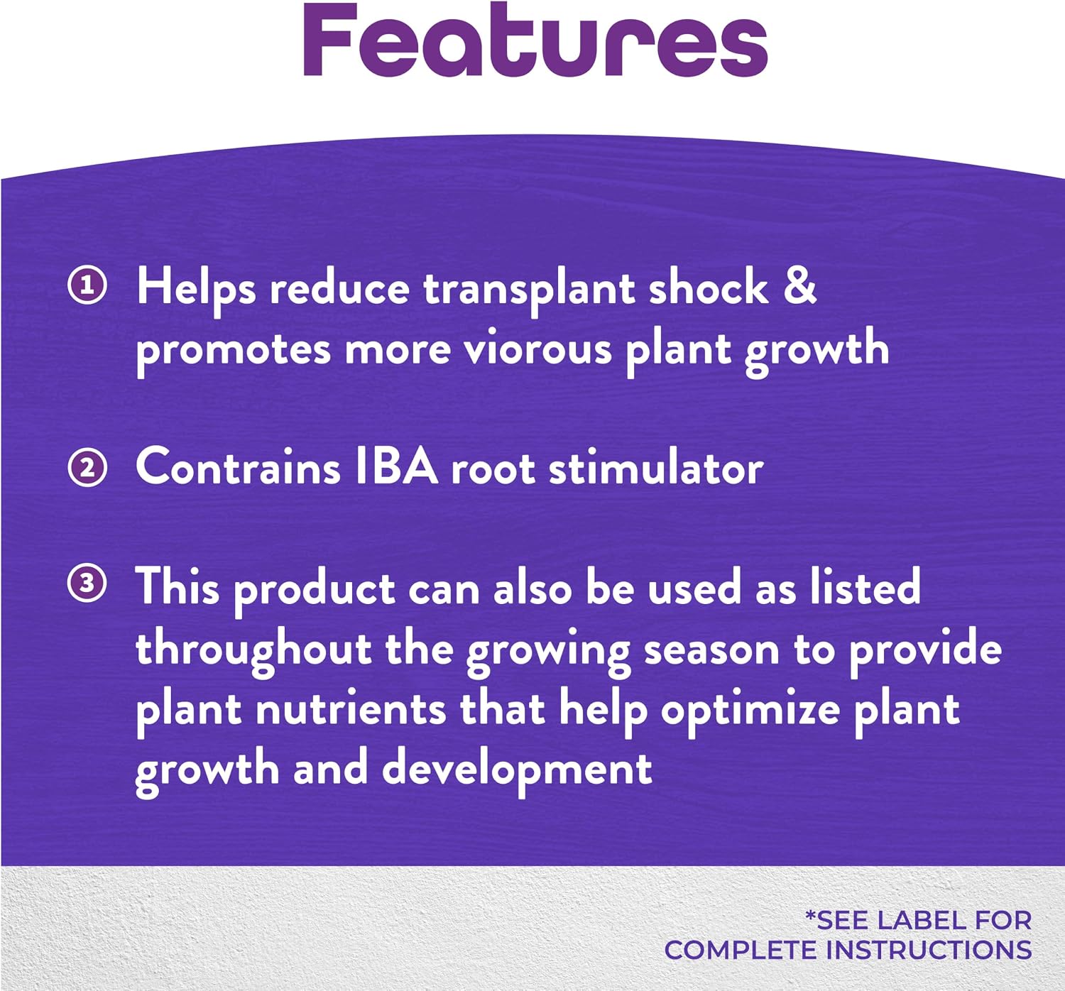 Bonide Garden Rich Root & Grow Root Stimulator & Plant Starter | 32 oz Concentrate, 4-10-3 Fertilizer For Transplanting