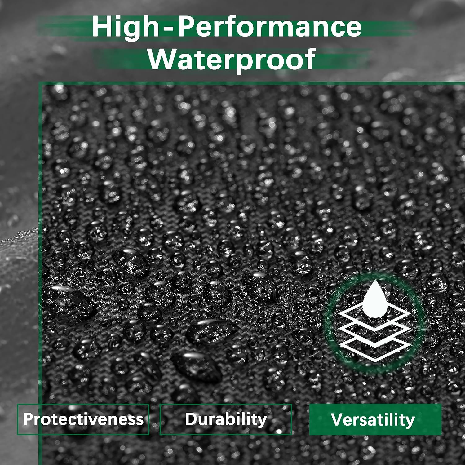 Himal Outdoors Riding Lawn Mower Cover Pro, Heavy Duty 600D to 54" | Polyester Oxford,Waterproof,UV Resistant,Universal Size Tractor Cover,Storage Bag