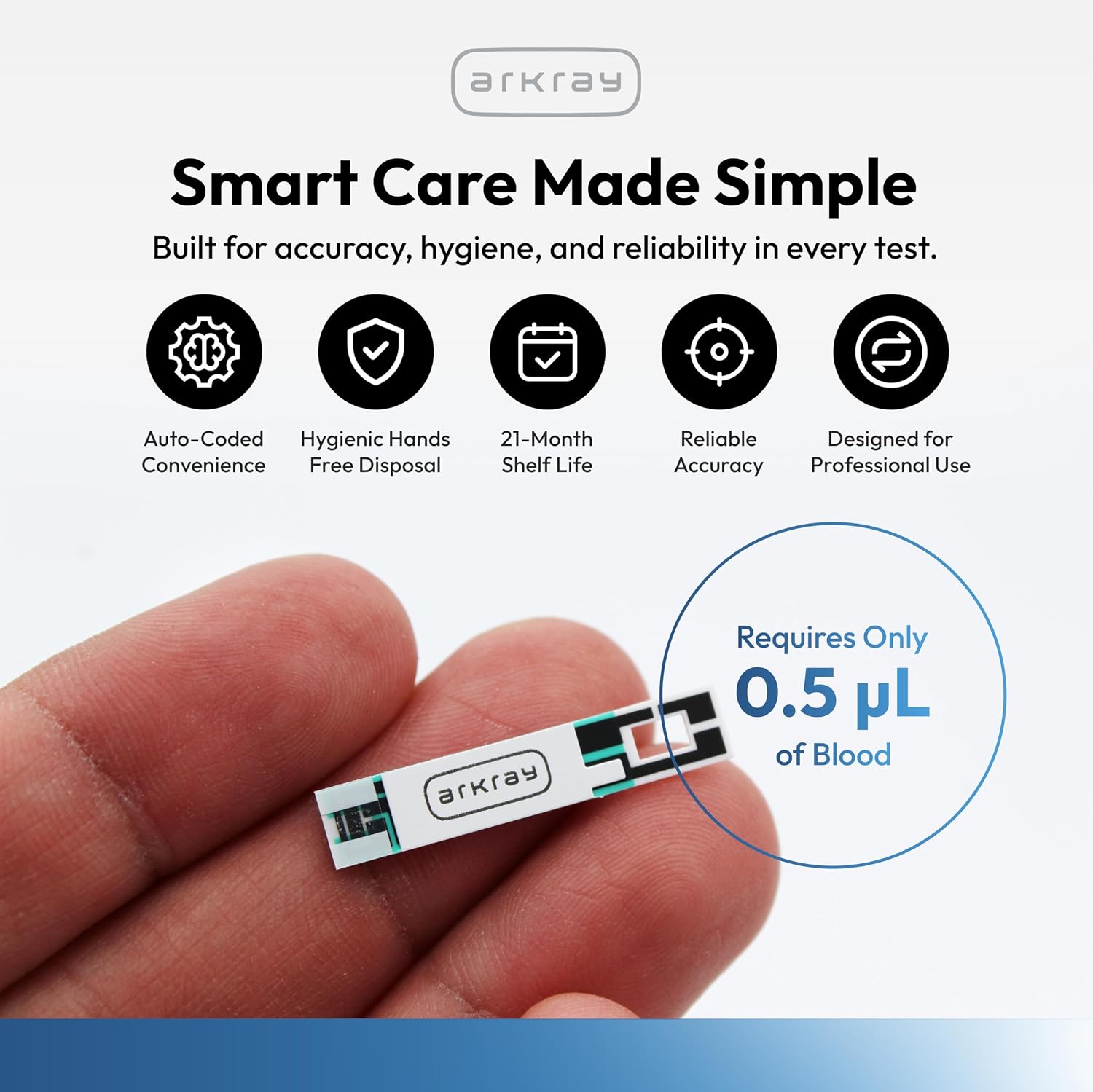 Assure Platinum Blood Glucose Test Strips – No Coding Required, 0.5 Microliter Sample, Accurate & Fast 7-Second Results, Compatible with Assure Platinum Blood Glucose Meter, 50 Count | Automatic Coding